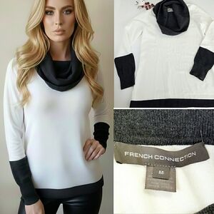 French Connection🔥Super Soft Cowl Neck Knit Top💝